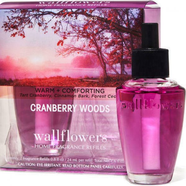 Cranberry Woods Wallflowers Refills, 2-Pack