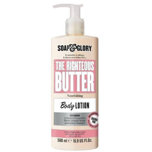 The Righteous Butter Moisturising Body Lotion Pump