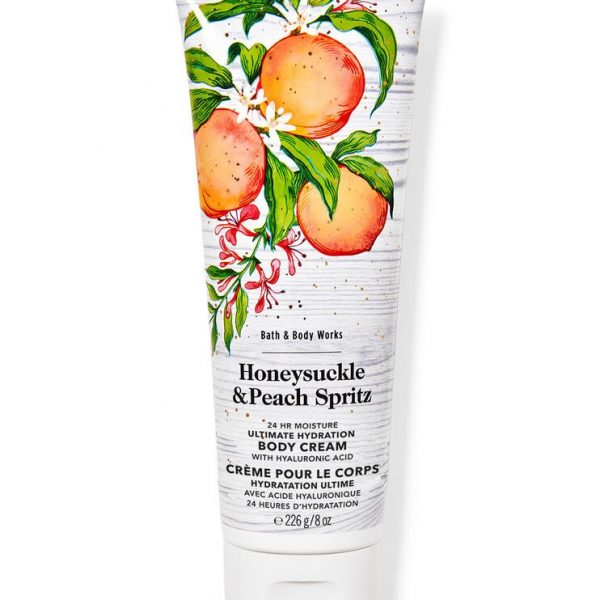 Honeysuckle & Peach Spritz Body Cream