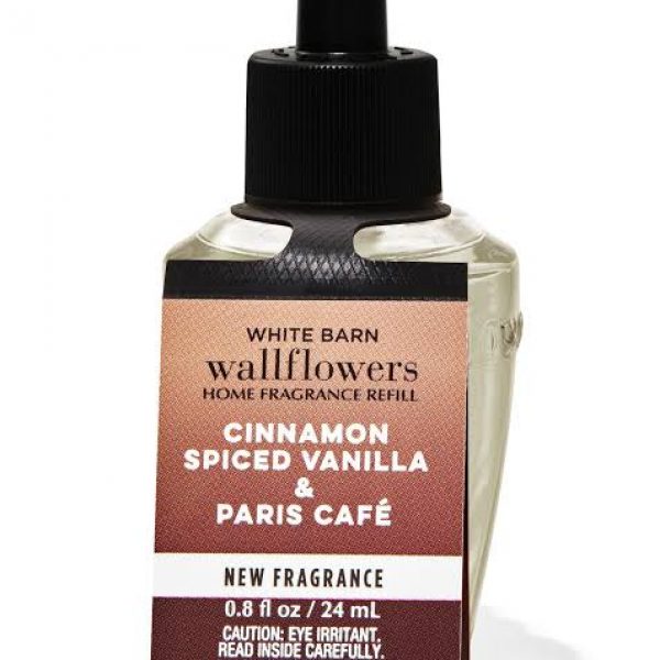 Cinnamon Spiced Vanilla & Paris Cafe Wallflower Refill